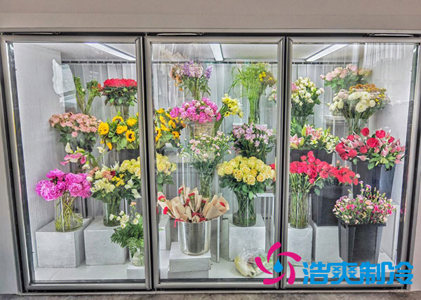 花店冷庫適合風(fēng)冷還是直冷？-浩爽制冷